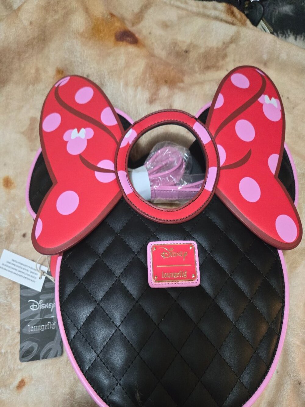 Minnie Mouse Bow Head crossbody bag